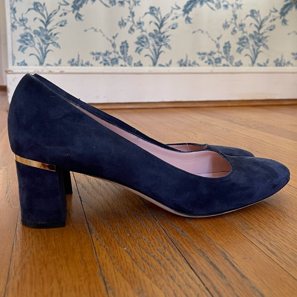 Kate Spade Suede Block Heels